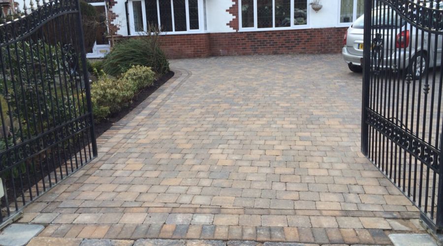 recent block paving project carried out